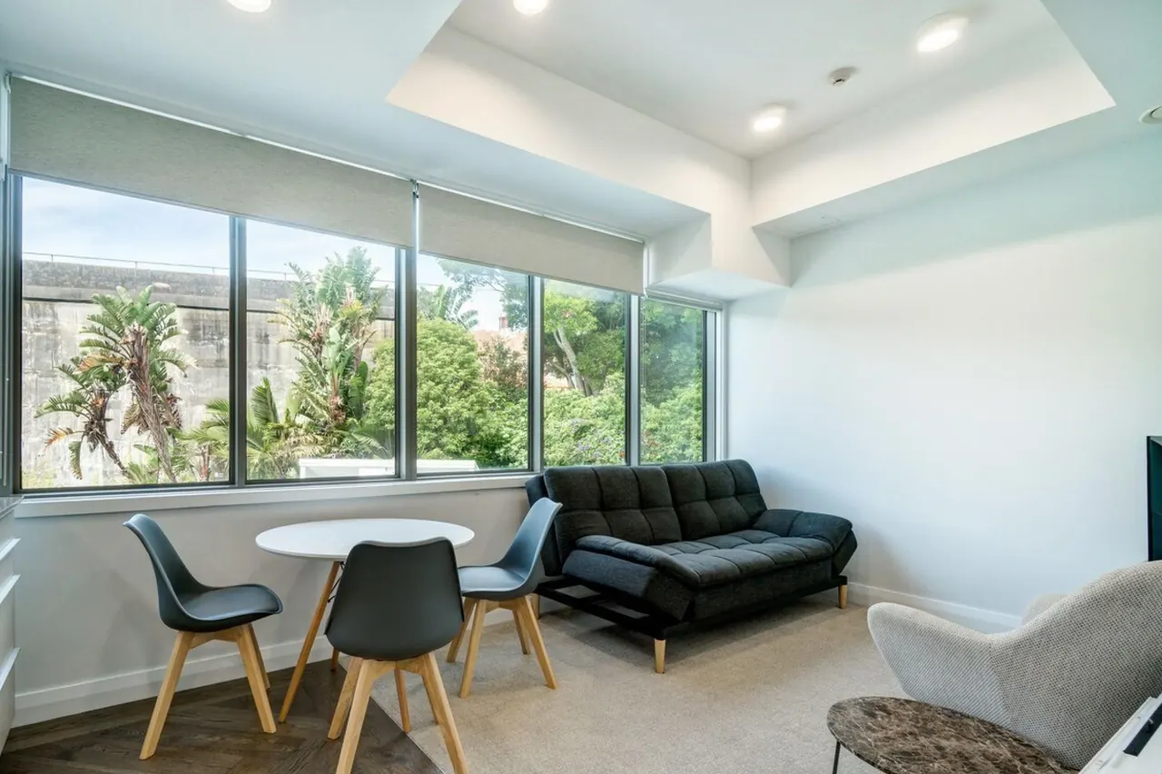 One of the two furnished guest apartments on level 2 of Western Park